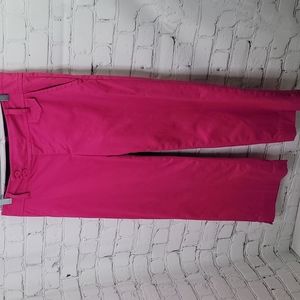 Lilly pulitzer capri pants palm beach fit hot pink